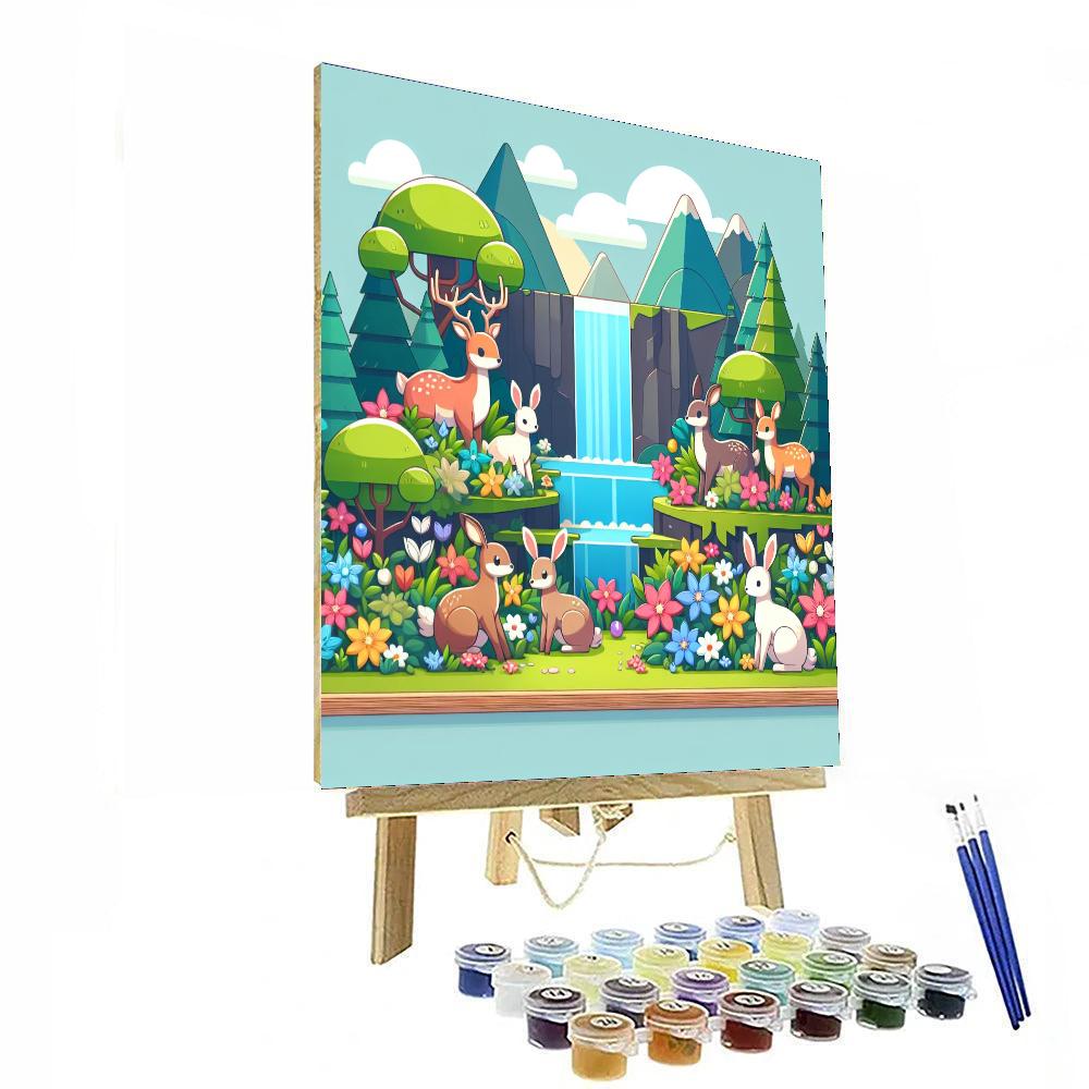 Enchanted Enchanted Wonderland Painting Number Kit