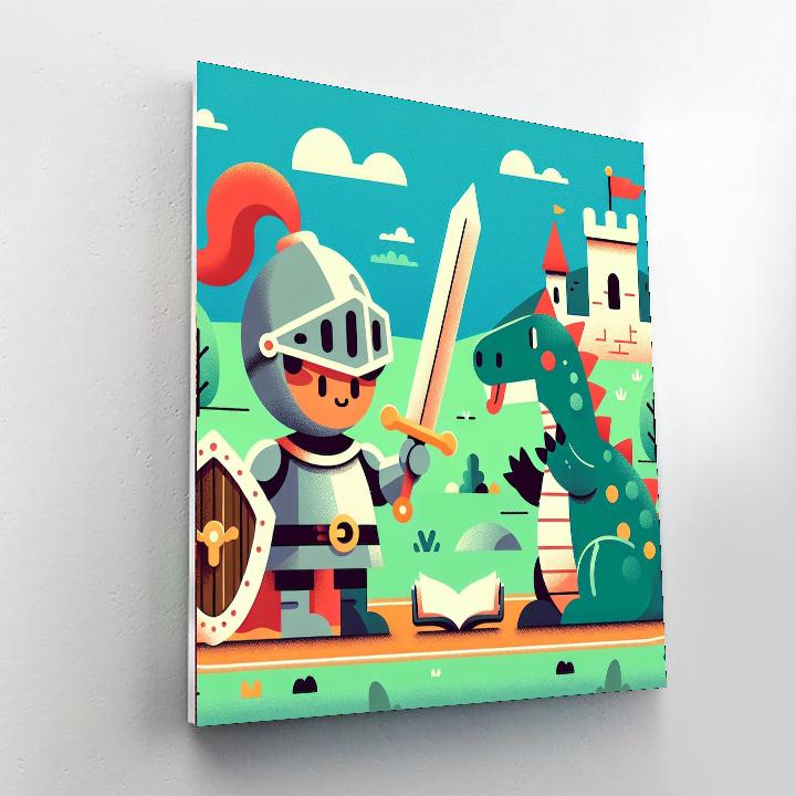 Knight’s Tale Painting Number Kit