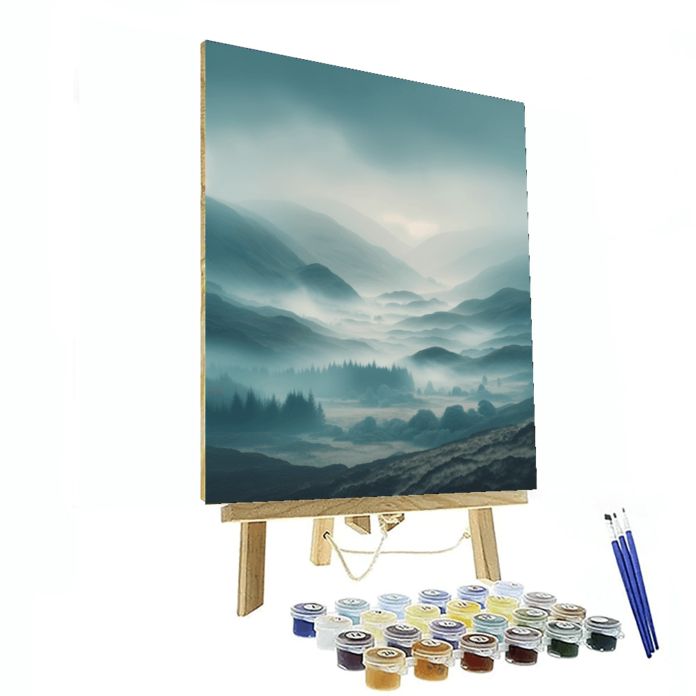 Highland Mist - DIY Painting By Numbers Kit