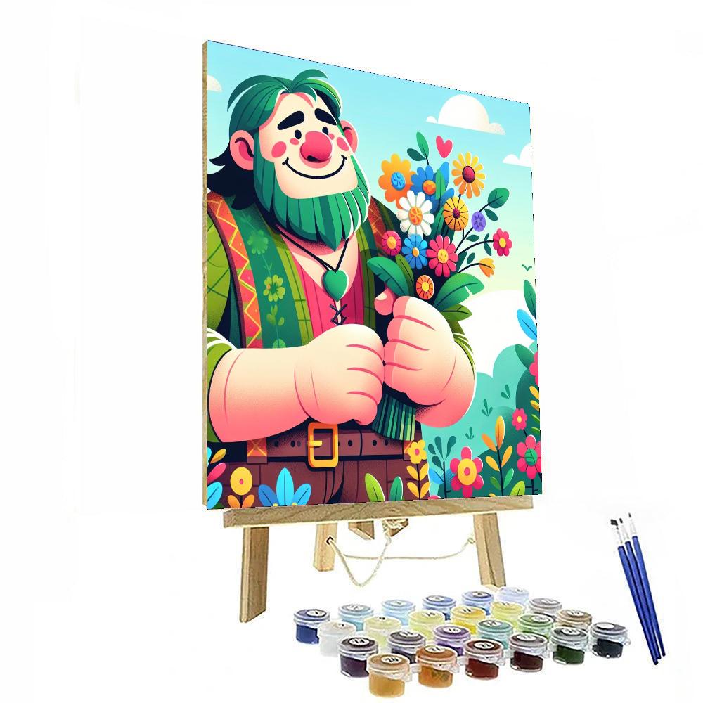 Gigantic Giant DIY Paint By Numbers