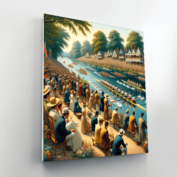 Henley Royal Regatta - Henley-on-thames Numbered Painting Kits