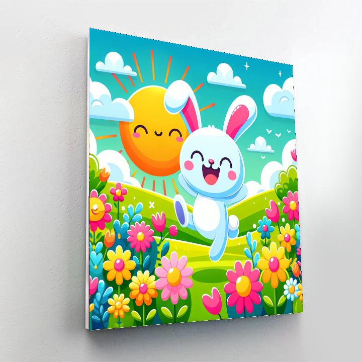 Hopping Bunny Fun Numbered Painting Kits