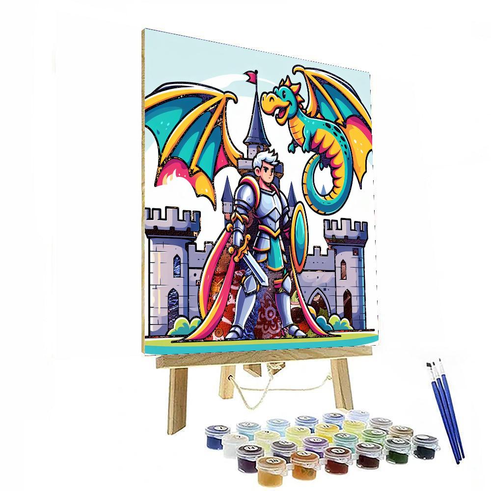 Epic Fantasy Adventures Painting Number Kit