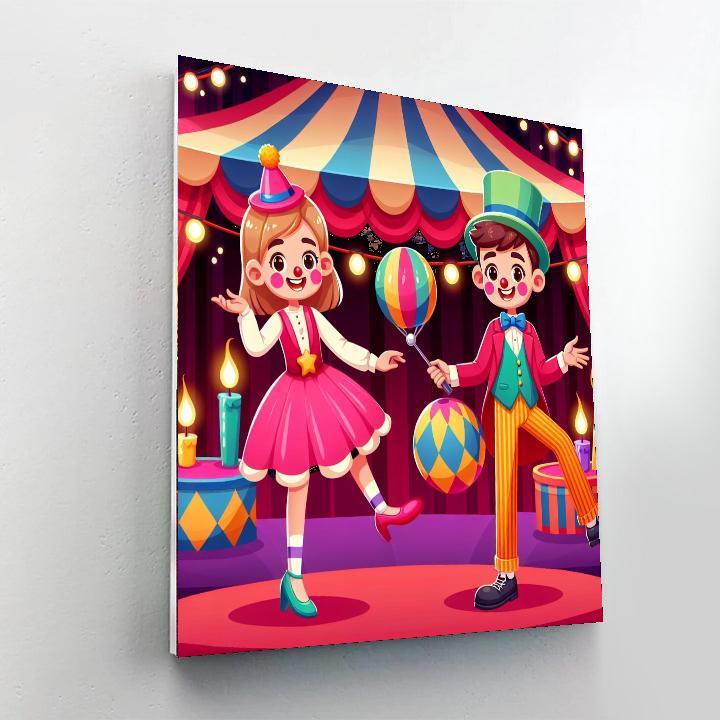Circus Of Wonder Painting By Numbers Kit