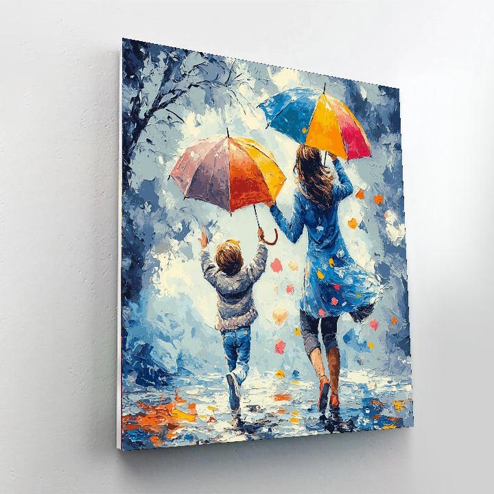 Adventures On A Rainy Day Paint By Color