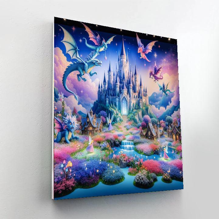 Fairytale Adventure Land Paint By Color