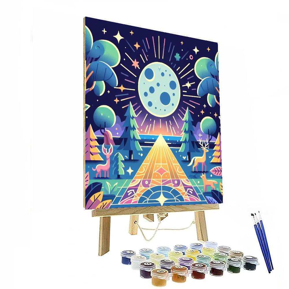 Moonlit Adventure Quest Paint By Color