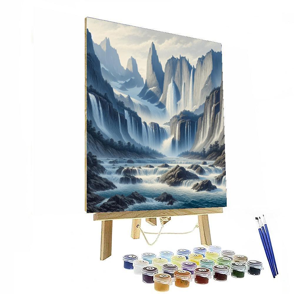 Majestic Mountain Whisper Paint By Numbers