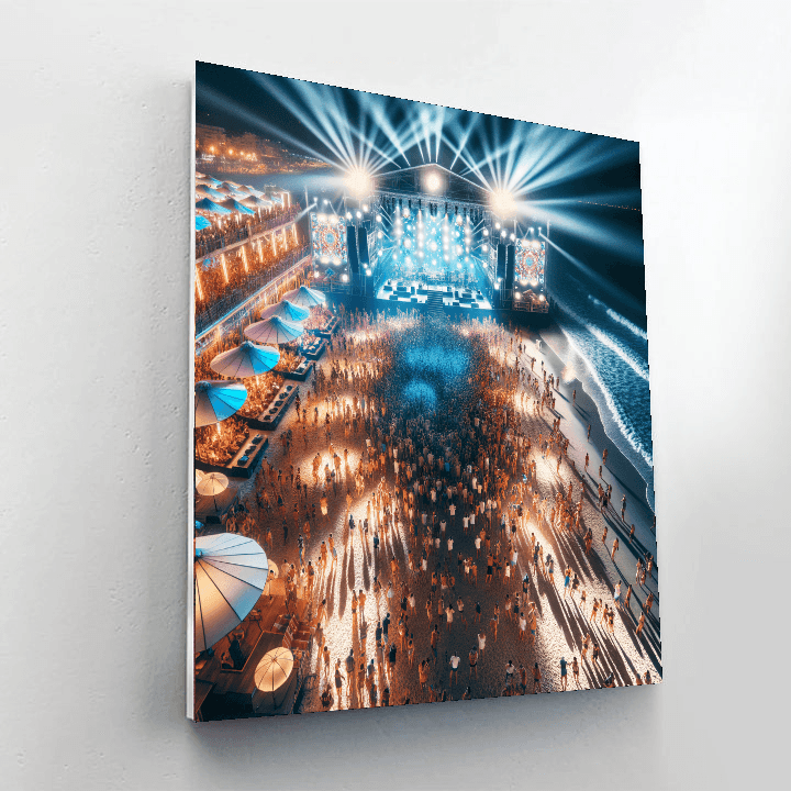 Pattaya International Music Festival - Thailand Painting Number Kit