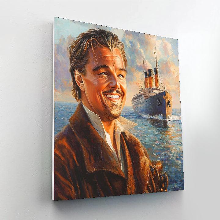 Leonardo Dicaprio: Chasing Dreams Across Time Numbered Painting Kits