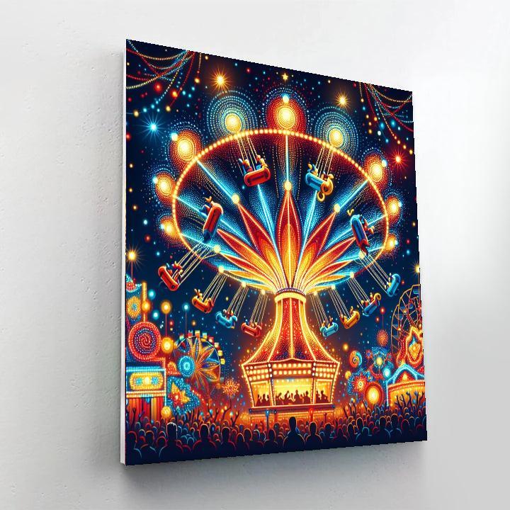 Carnival Night Extravaganza Painting Number Kit