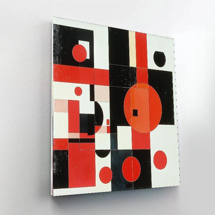 Kazimir Malevich Inspired Dynamics Of Color  Paint By Numbers