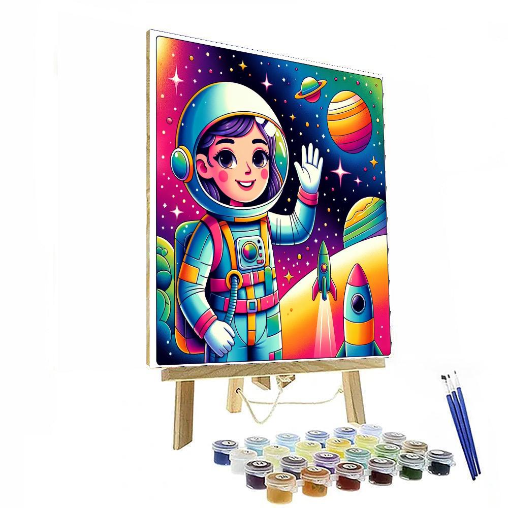 Astro Explorer Mission Paint By Number