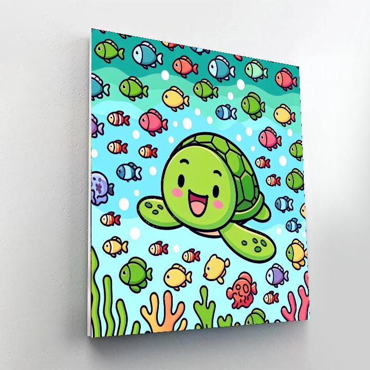 Undersea Creature Kingdom Paint By Numbers Kits