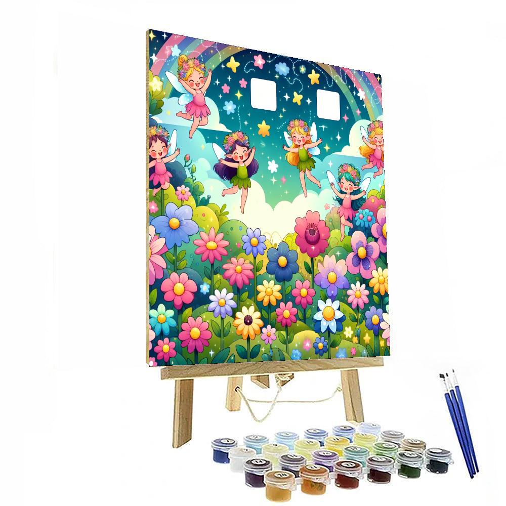Garden Pixie Magic Paint By Color