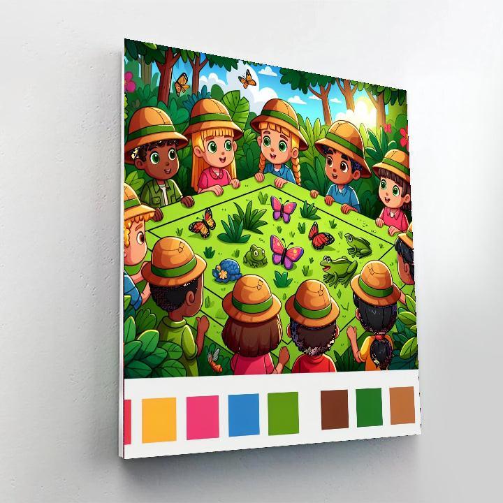 Nature Explorer Expedition Numbered Painting Kits