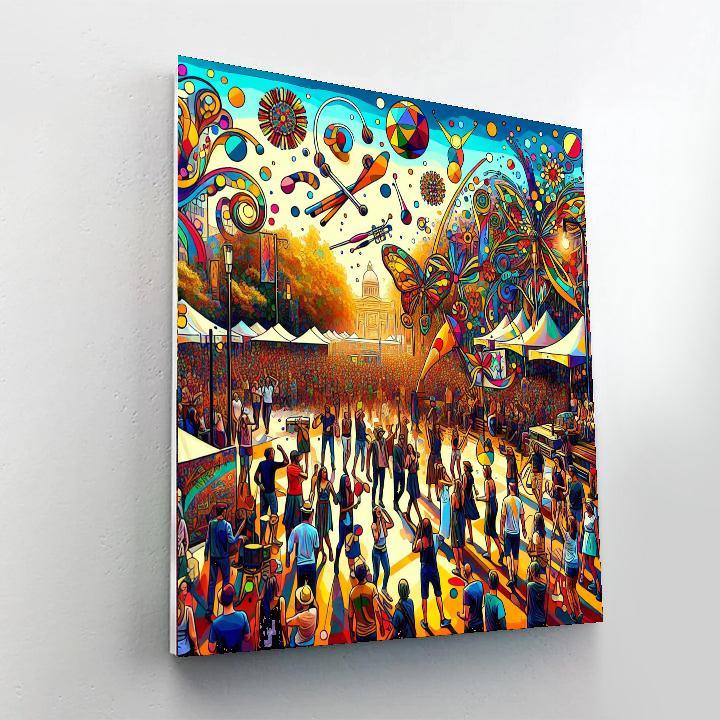 Adelaide Fringe - Adelaide, Australia Paint By Color