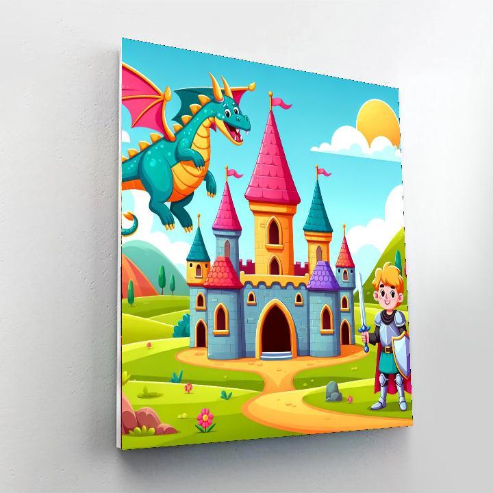 Exploring Fairy Tale Realms Painting Number Kit