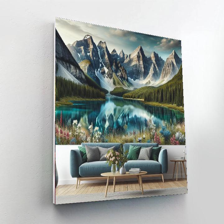 Dreamy Mountain Retreat Paint By Numbers Kits