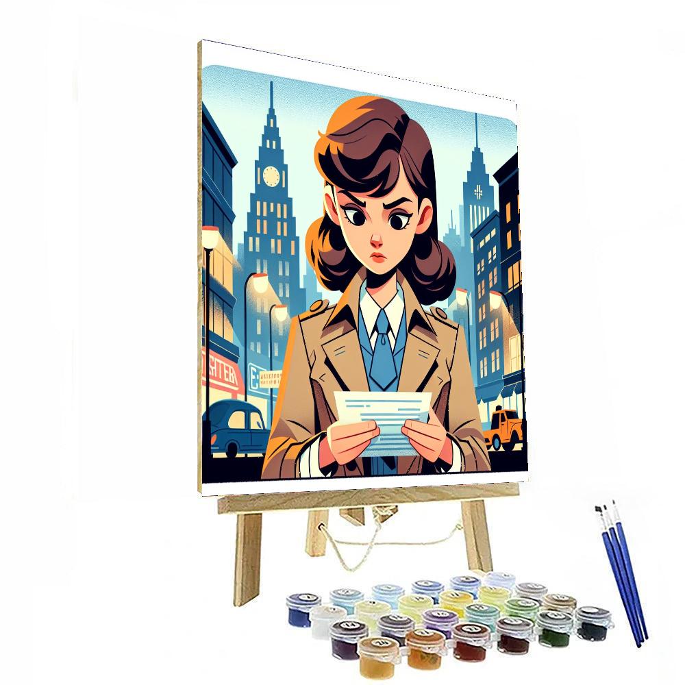 City Detective Mystery Paint By Numbers Kits