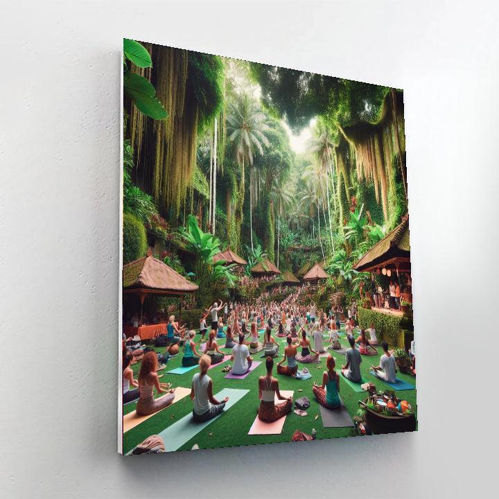 Bali Spirit Festival - Bali, Indonesia Paint By Color