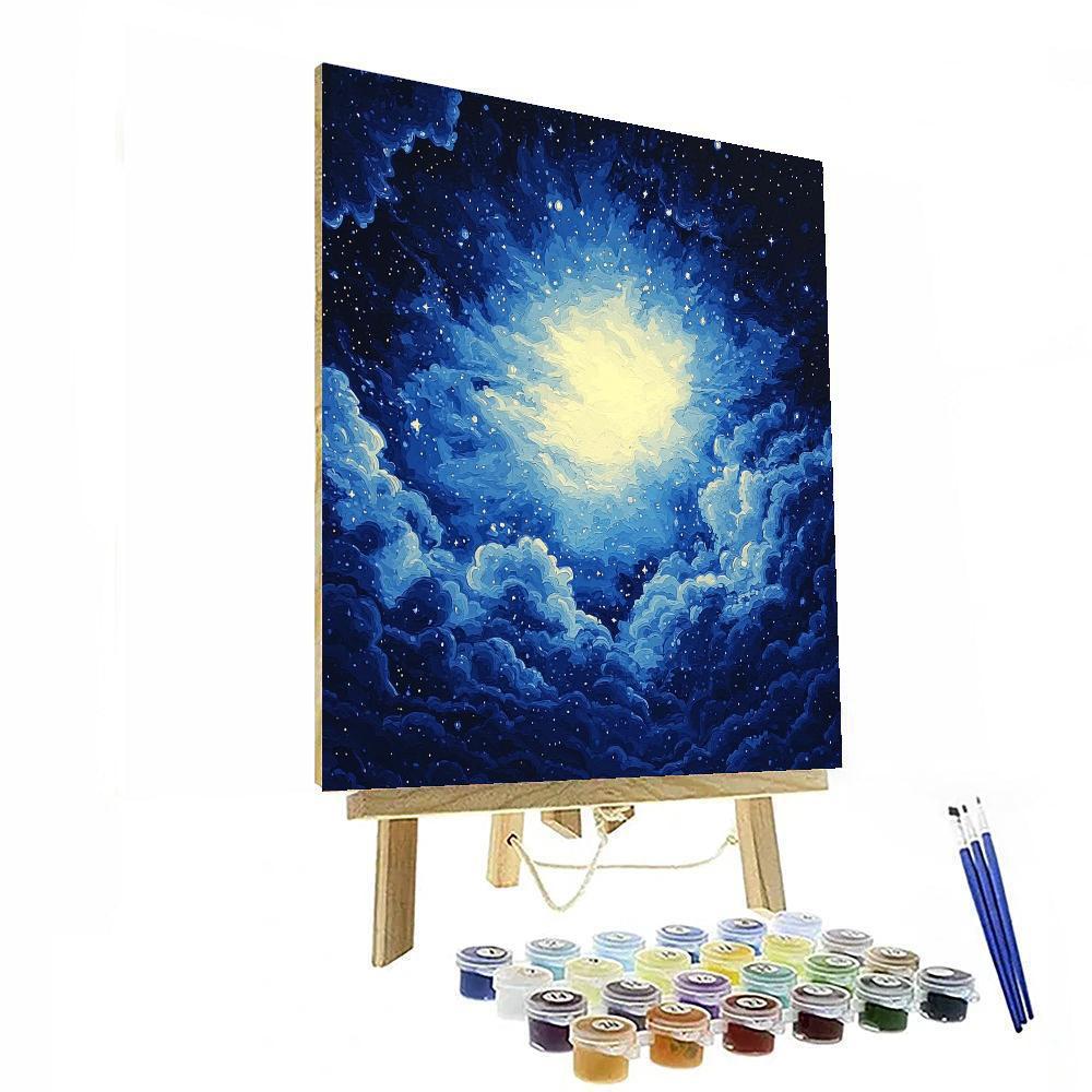 Caravaggio Inspired Celestial Balance  Painting Number Kit