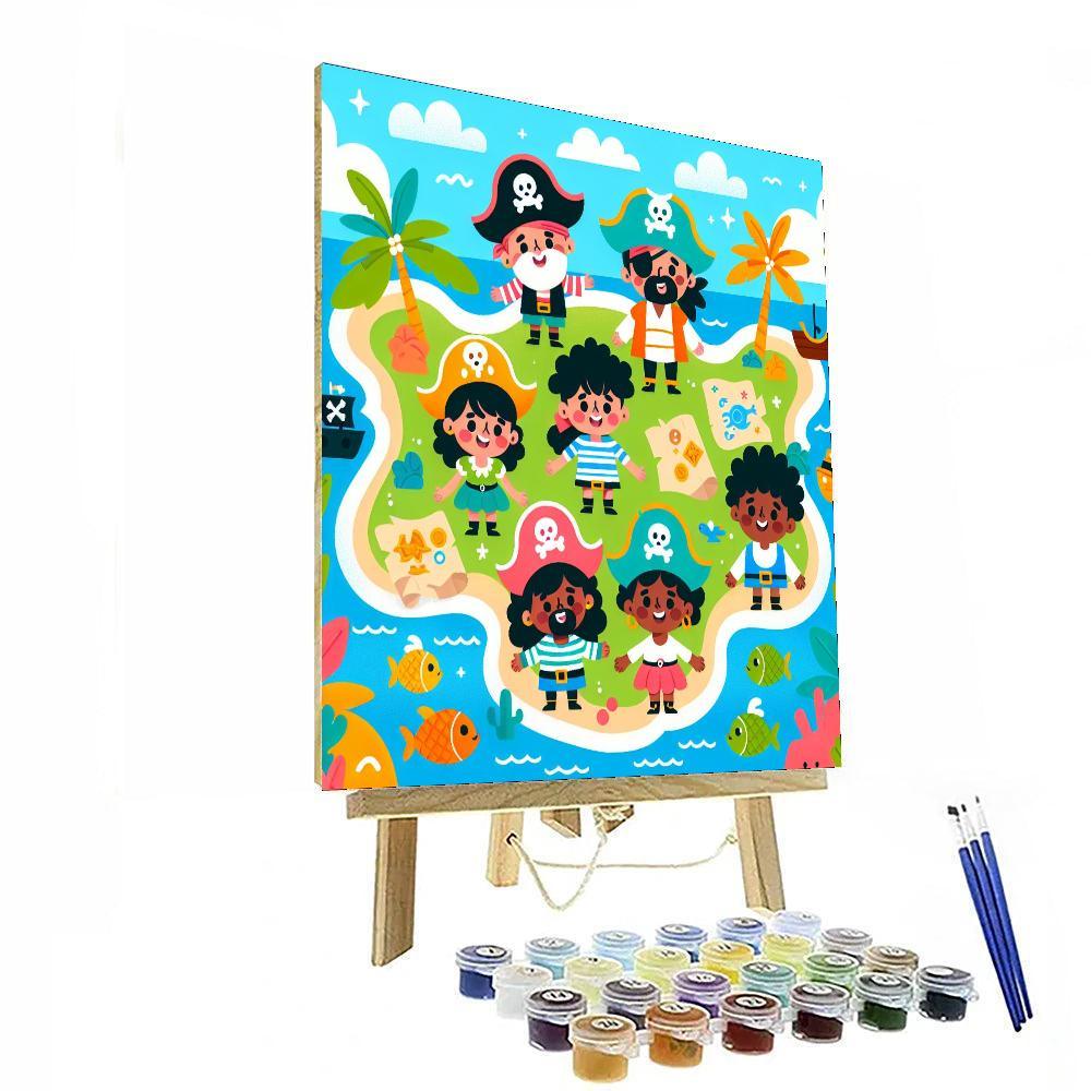 Daring Pirates On The High Seas Numbered Painting Kits