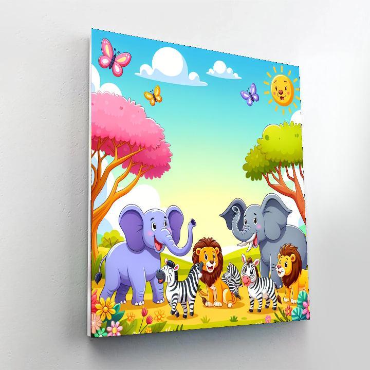 Safari Explorations Paint By Numbers