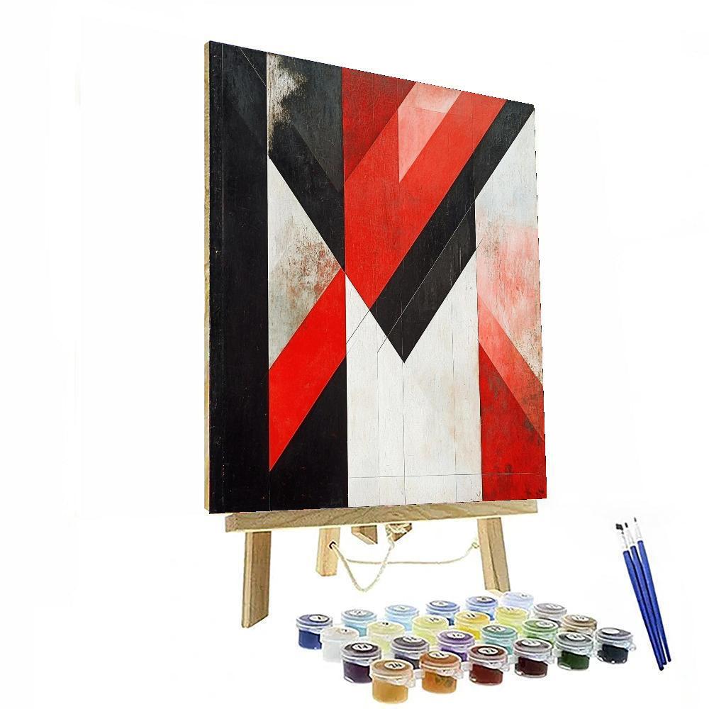 Kazimir Malevich Inspired Color Dynamics  Paint By Color