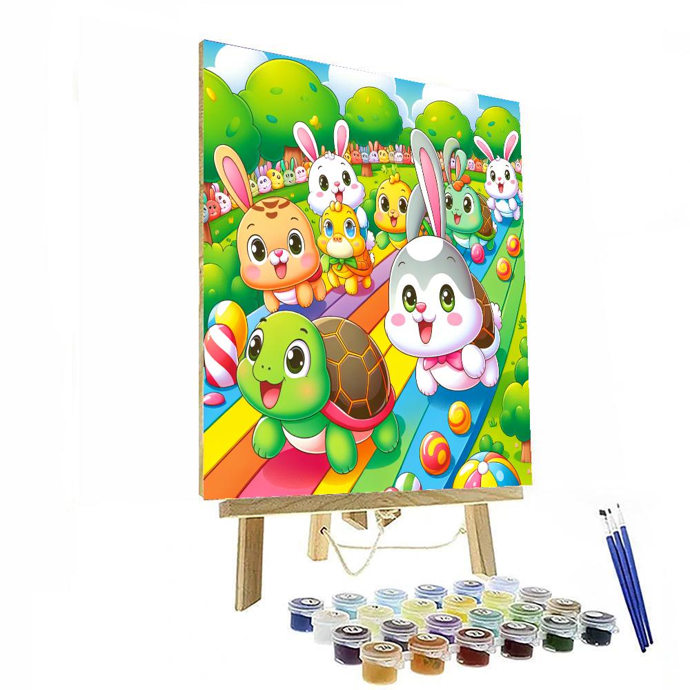 Fantastic Animal Race Paint By Numbers Kits