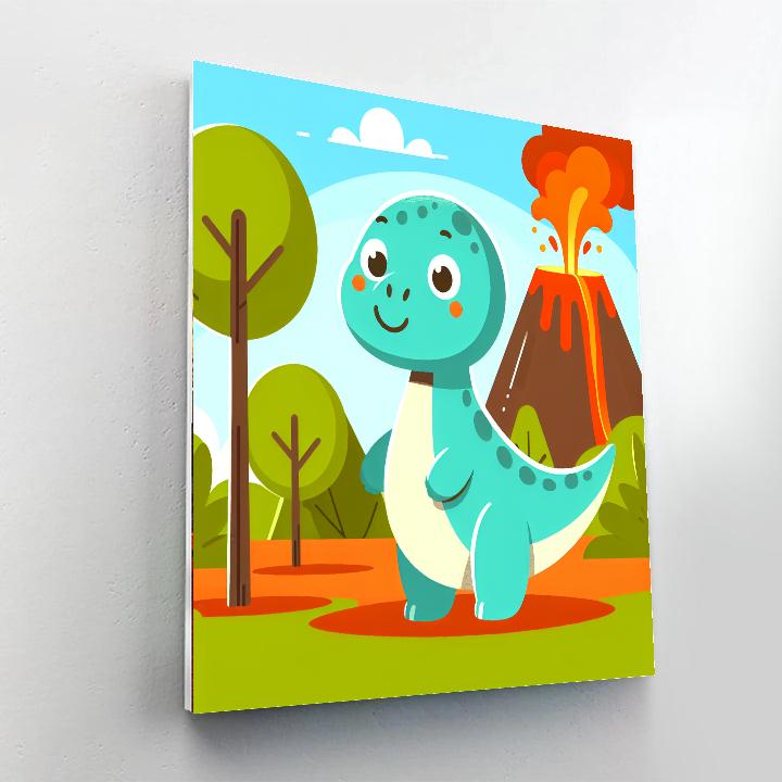 Prehistoric Park Paint By Numbers Kits