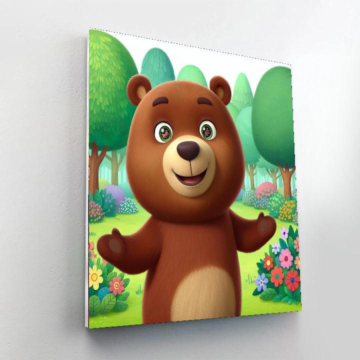 Brave Bears Paint By Color