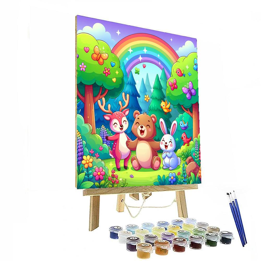 Giggle Forest Adventure Numbered Painting Kits