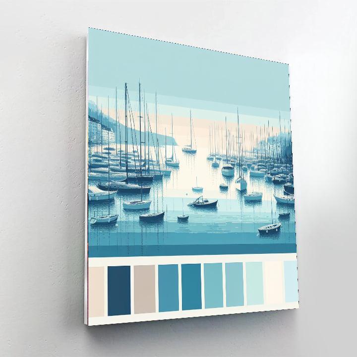 Sailing Away Dreams Painting Number Kit