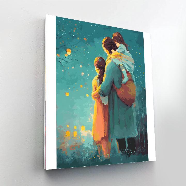 Sweet Dreams Ahead DIY Paint By Numbers