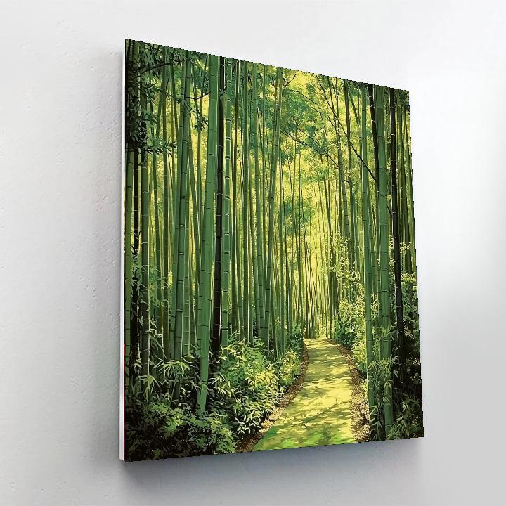 Bamboo Forest - Kyoto Number Painting