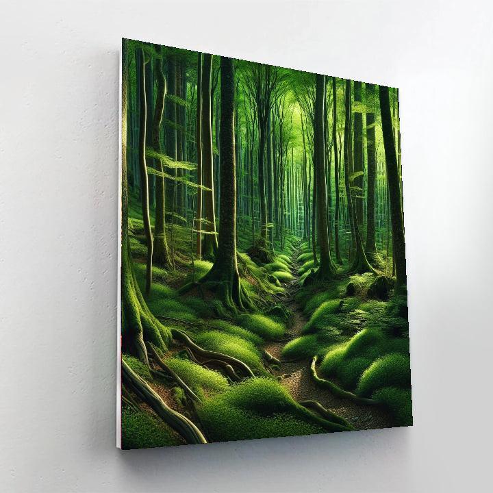 Hidden Forest Sanctuary Painting By Numbers Kit