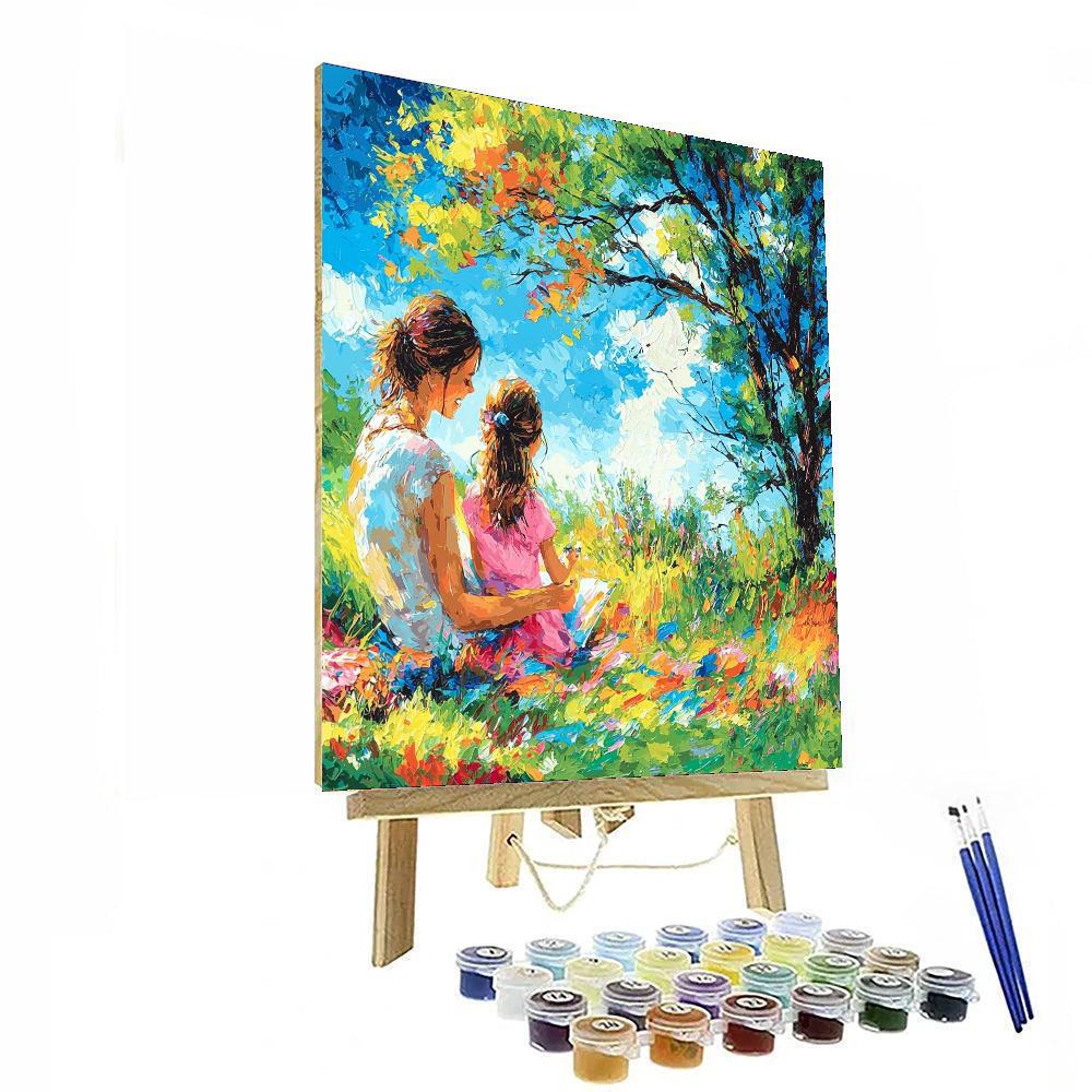 Together We Shine Painting Number Kit