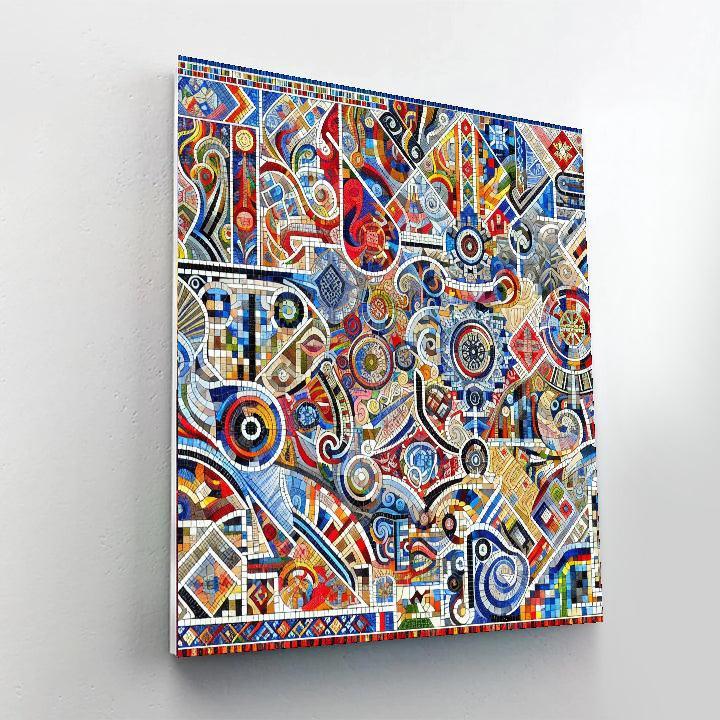 Cultural Heritage Mosaic Paint By Numbers