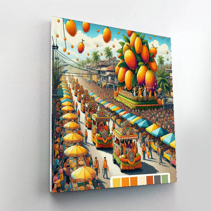 Mango Festival - Philippines Paint By Numbers Kits