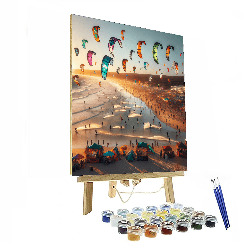 The Kitesurfing Festival - Tarifa, Spain Number Painting