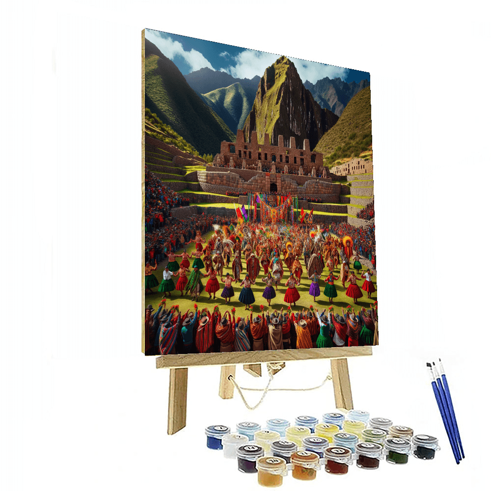 Inti Raymi Festival - Peru Numbered Painting Kits