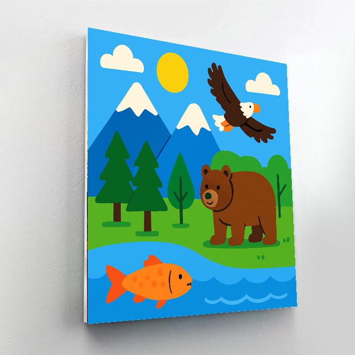 Nature Explorers - Wild Habitat Adventure Paint By Number