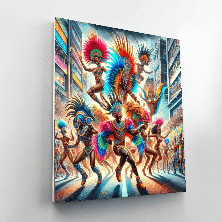 Karnival Di Trinidad Paint By Number