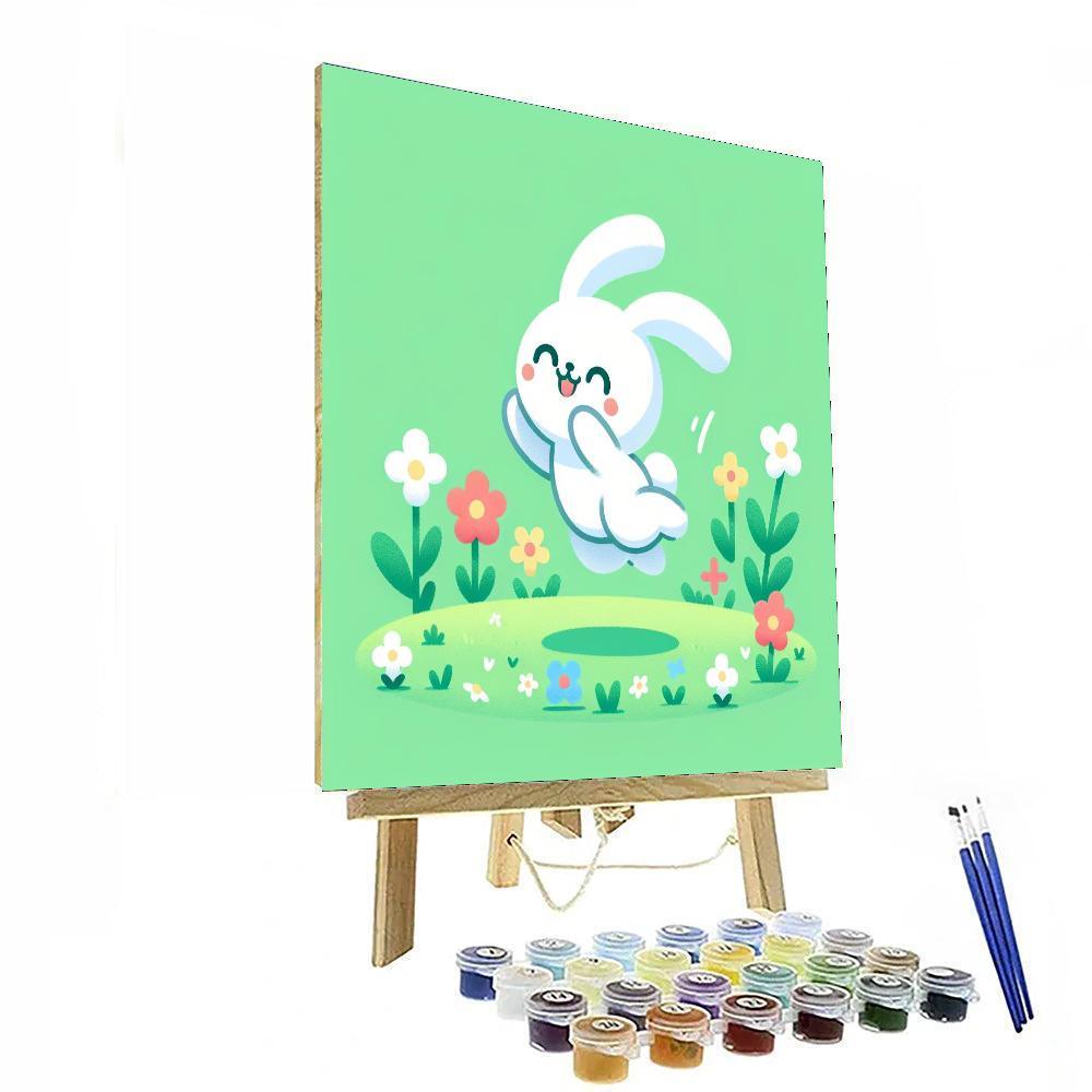 Bright Bunny Paint By Numbers Kits