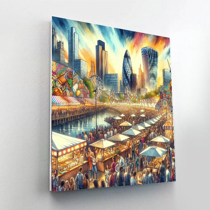 Taste Of Chicago - Illinois, Usa Paint By Number