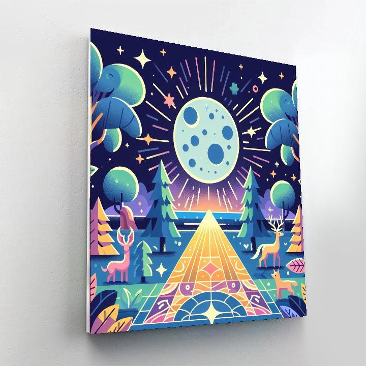 Moonlit Adventure Quest Paint By Number