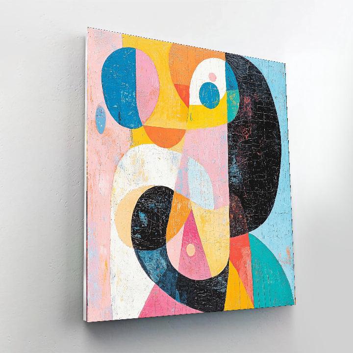 Paul Klee Inspired Breezy Fantasies  Numbered Painting Kits