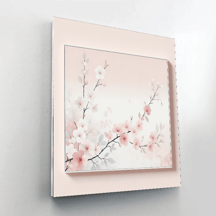 Serenity In Pink Paint By Numbers