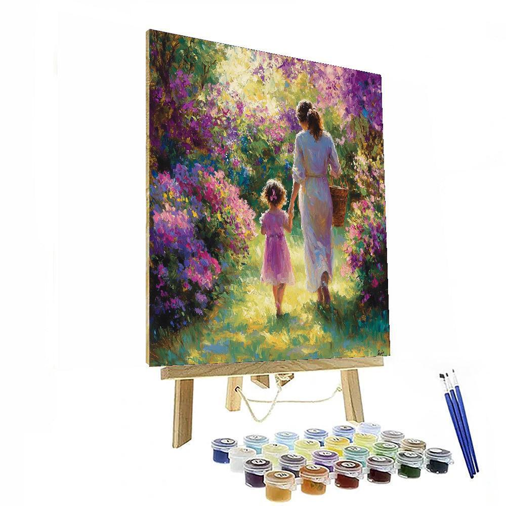 Spring Garden Walk Paint By Numbers Kits